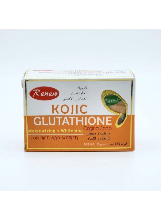 Renew Kojic Glutathione Moisturizing and Whitening Original Soap 135g - Image 1