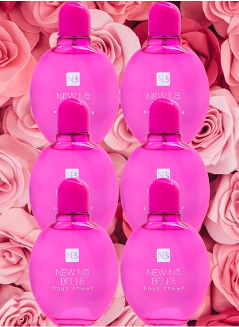 6 Pieces New Nb Belle Perfume 125ml EDT