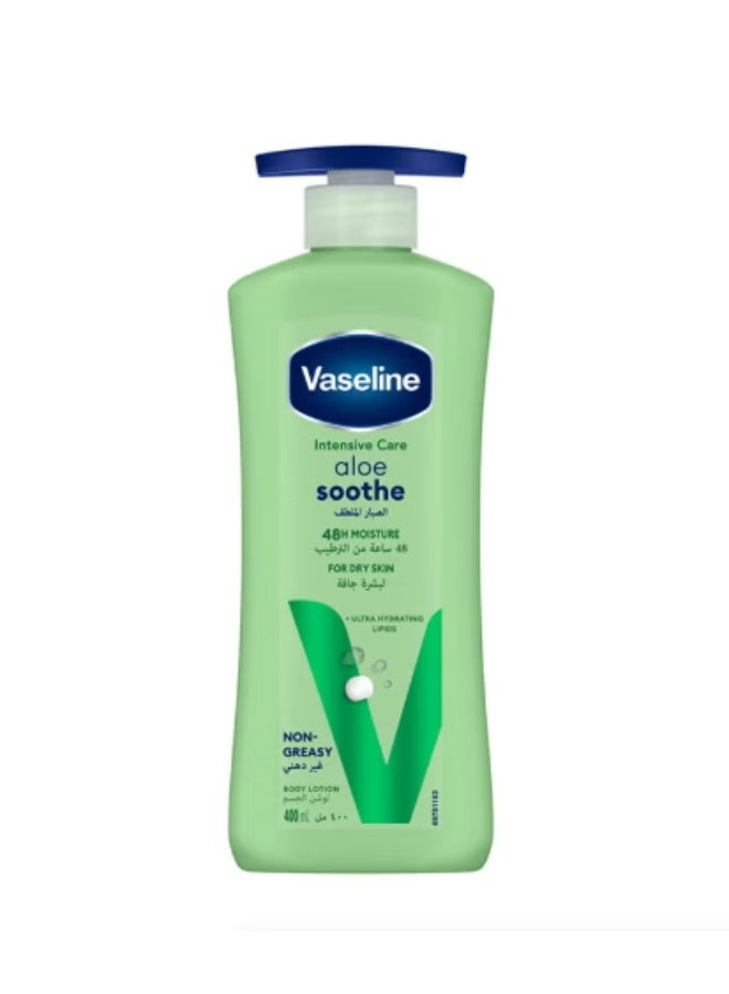 فازلين لوشن الجسم بالصبار الملطف أخضر 400ملليلتر