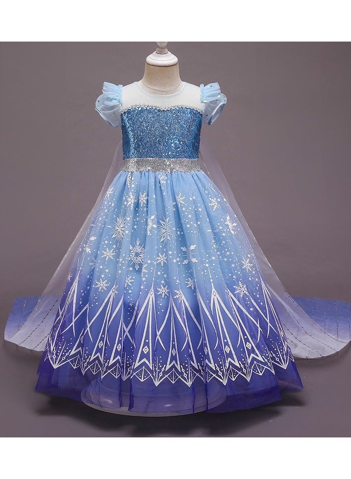 Fairytale Princess Themed Party Fancy Dress Cosplay Costume With Accessories 120cm - Image 4