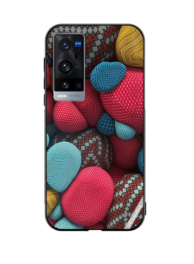 VR CREATIVE Protective Case Cover For Vivo X60 Pro Plus Multicolor Design - Image 1