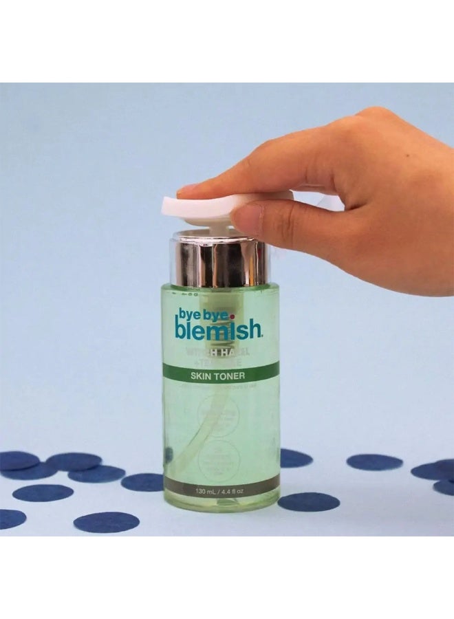Bye Bye Blemish Skin Toner Witch Hazel+Tea Tree Skin Balancing & Oil Control 130 ML - Image 2