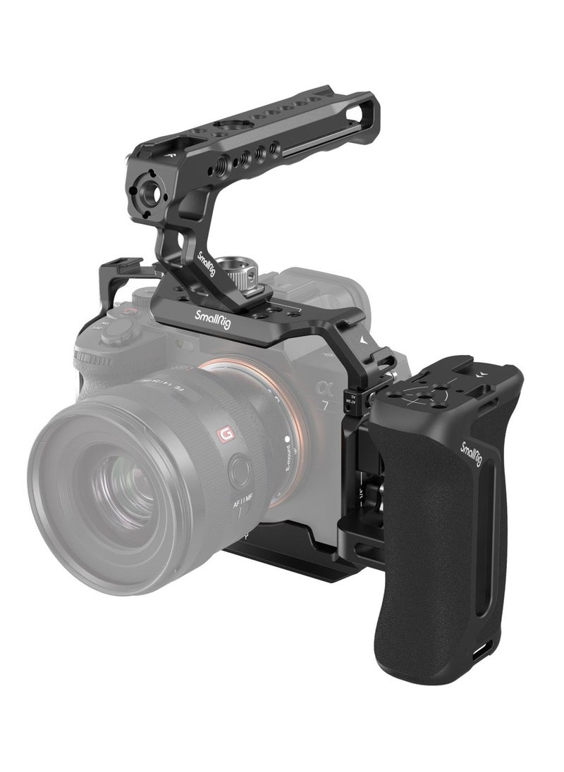 SMALLRIG - Advanced Cage Kit for Sony Alpha 7R V / Alpha 7 IV / Alpha 7S III 3669C - Image 1