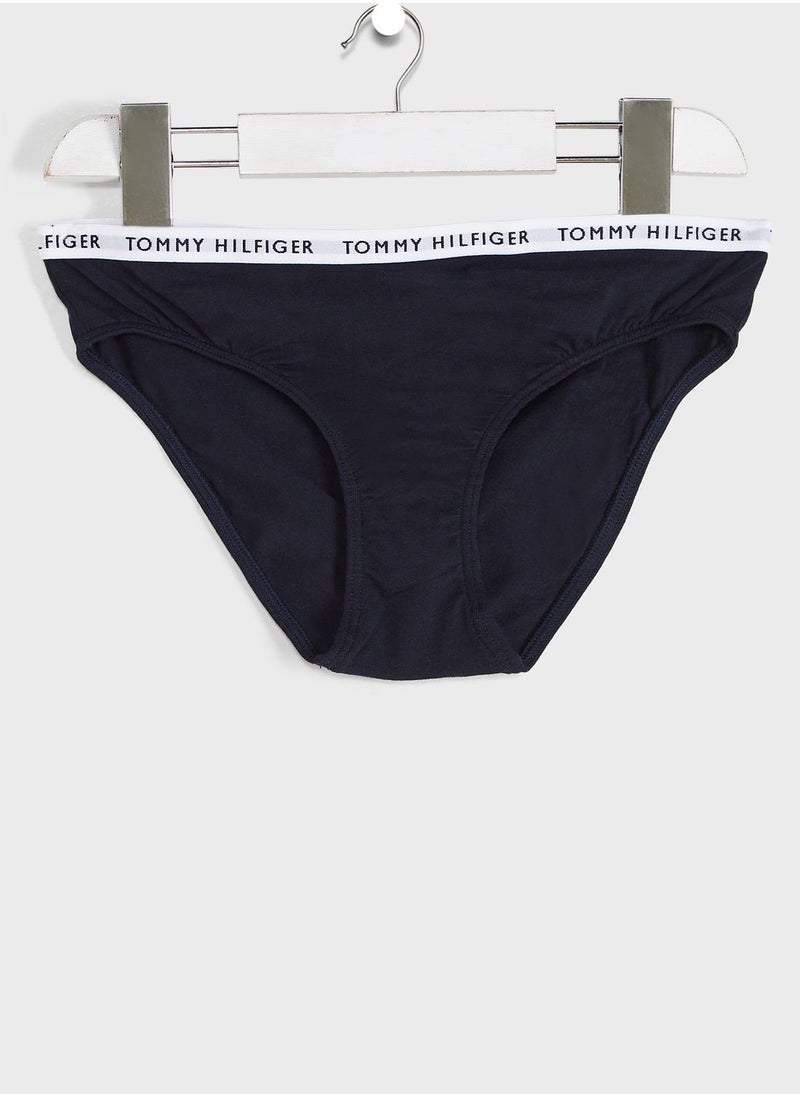 TOMMY HILFIGER Kids 7 Pack Logo Waistband Brief  - Image 2