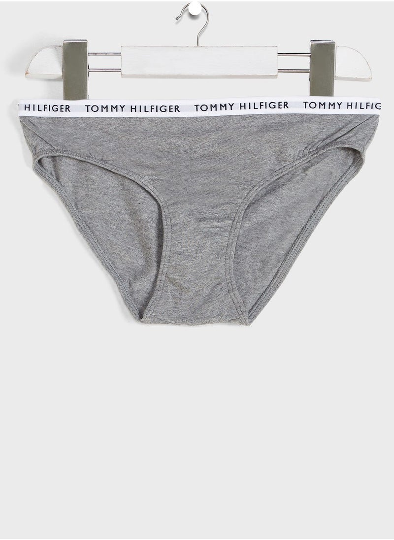 TOMMY HILFIGER Kids 7 Pack Logo Waistband Brief  - Image 4