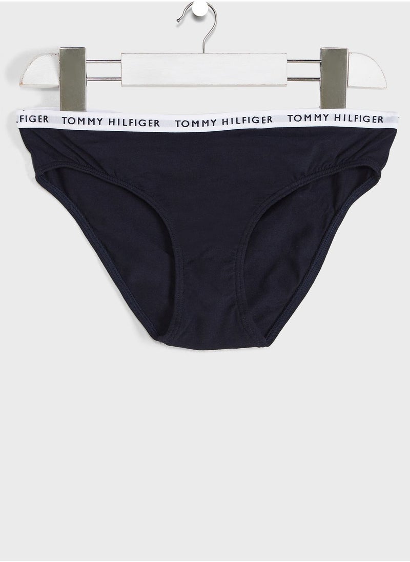 TOMMY HILFIGER Kids 7 Pack Logo Waistband Brief  - Image 3