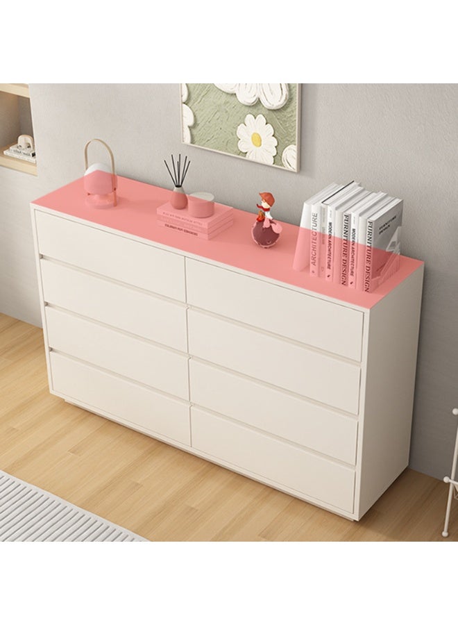 YY-Recheer White Sideboard Home Storage Cabinet with 8 Drawers for Hallway, Dining Room, Living Room and Bedroom - Image 2