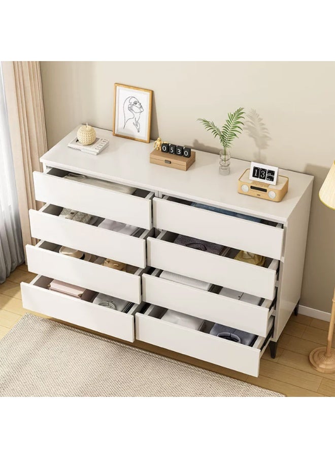 YY-Recheer White Sideboard Home Storage Cabinet with 8 Drawers for Hallway, Dining Room, Living Room and Bedroom - Image 3