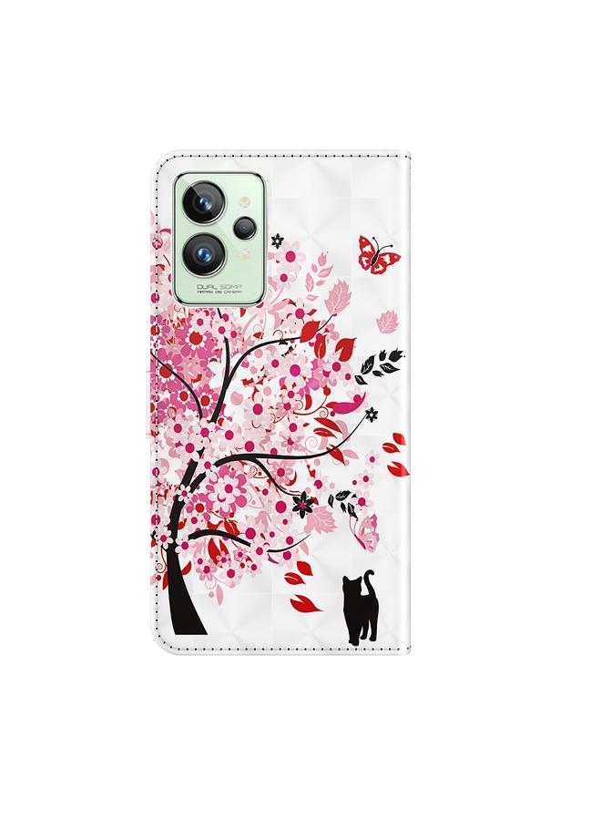 S-TOP Case For Realme GT2 Pro 3D Painting Pattern TPU + PU Phone Case - Image 3
