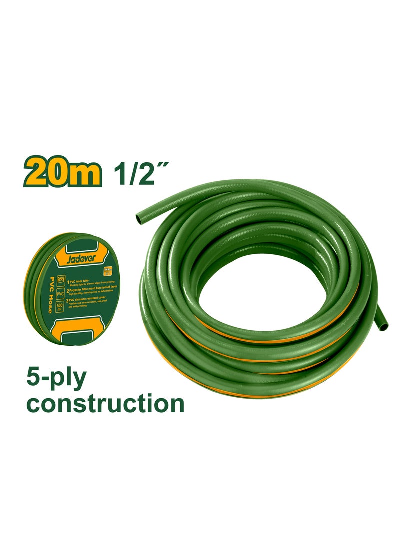 Jadever JADEVER 1/2" PVC hose JDYP1E20