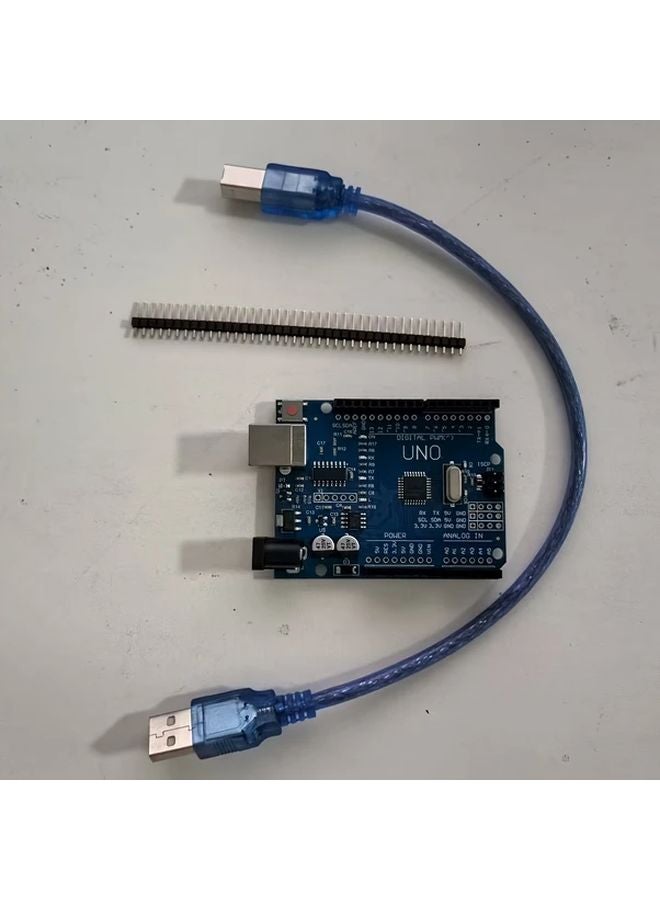 SUNLEPHANT UNO R3 Board ATmega328P With USB Cable Header Pins Compatible Arduino IDE - Image 1