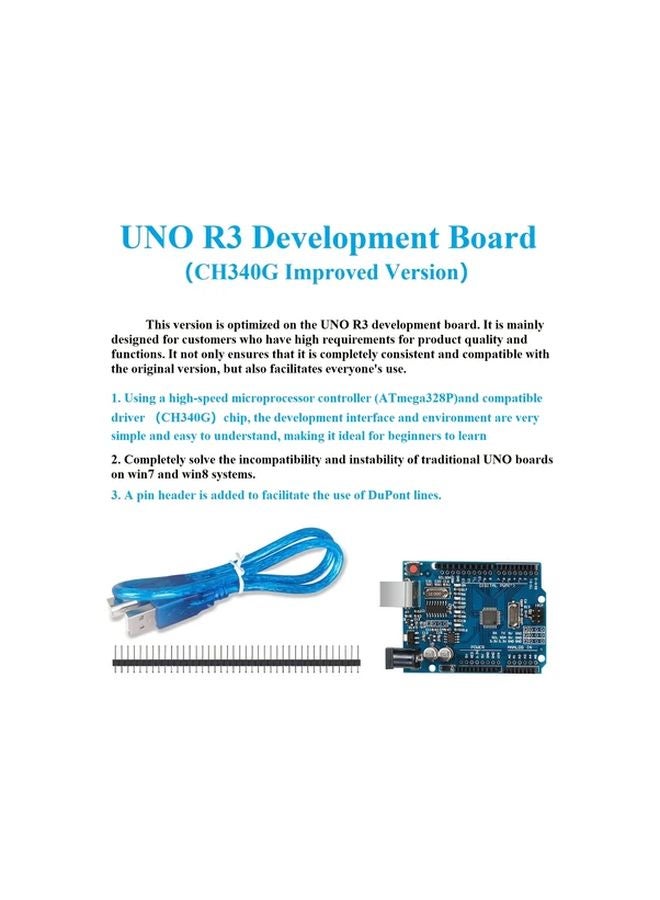 SUNLEPHANT UNO R3 Board ATmega328P With USB Cable Header Pins Compatible Arduino IDE - Image 3