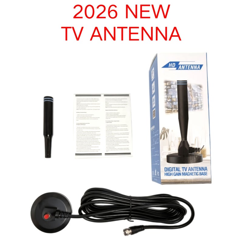 Universal 4K 300 Mile TV Antenna 360 Degree HDTV No Set Top Box Needed - Image 1