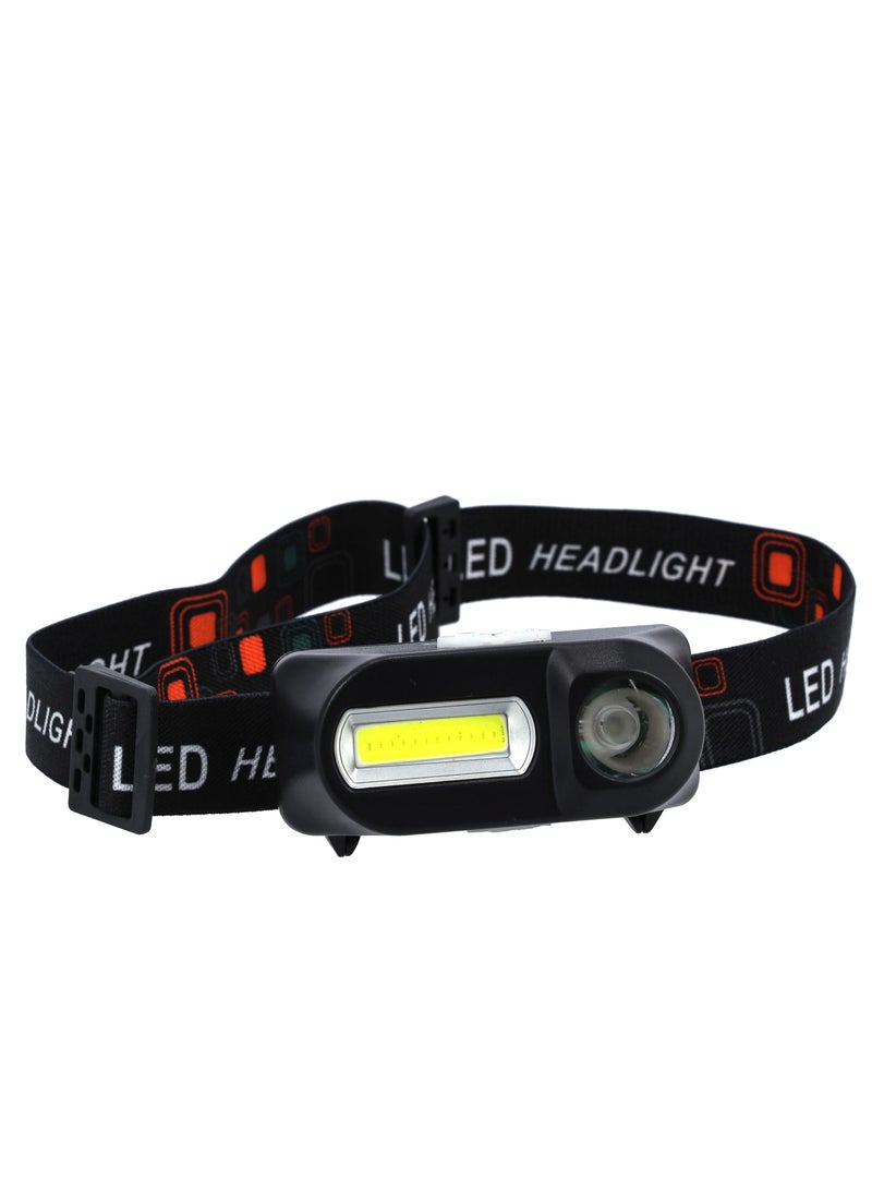 KRYPTON Double Headlight, Lithium Battery, 3W LED Light, KNHL5400 | 3W Cob Light | 5hrs Working | Headlight for Kids &Adults for Running Fishing Camping | Durable Light - Image 1