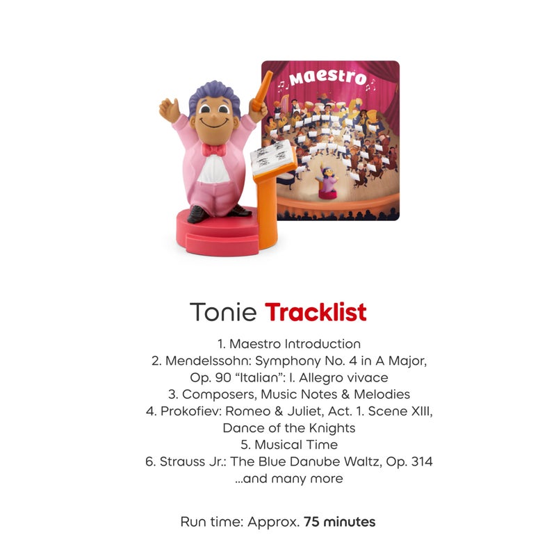 Tonies Maestro Audio Toy Figurine Classical Music Featuring London Symphony Orchestra - Image 5
