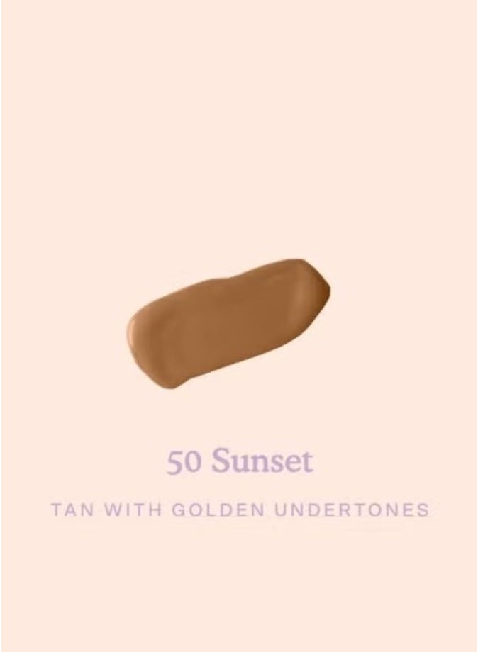 Tower 28 SunnyDays SPF 30 Tinted Sunscreen Foundation , 50 Sunset 30ml – Lightweight, Non-Comedogenic, Sensitive Skin Friendly - Image 2