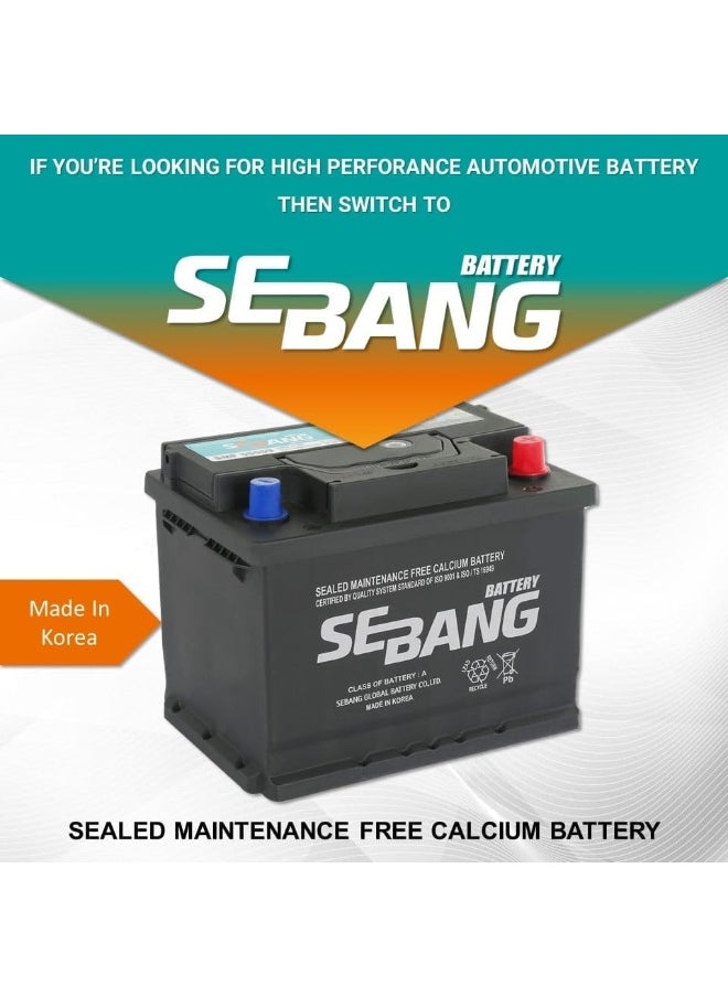 HTE H.T.E  Sebang Car Batteries Korea (85D26R / 80D26R / Ns70R / Nx110R / 12V 70Ah)  - Image 4