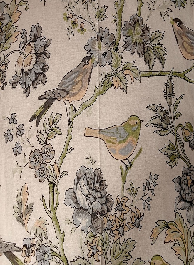 GURU JEE™ Table Napkin Cotton 18x18 Inch 100% Cotton Dinner Napkins Printed Bird and Flower Soft Cotton Napkin for Everyday Use Set of 6 Washable - Image 5