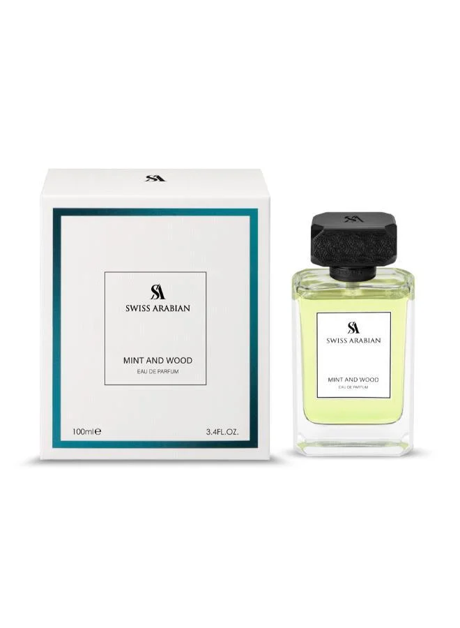 Swiss Arabian Perfumes Mint And Wood Eau De Parfum 100Ml