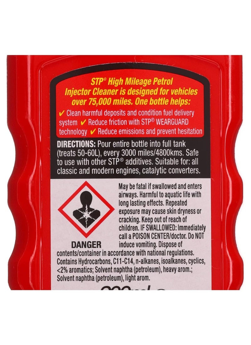 STP - High Mileage Car Petrol Injector Cleaner 200 ML - Image 1
