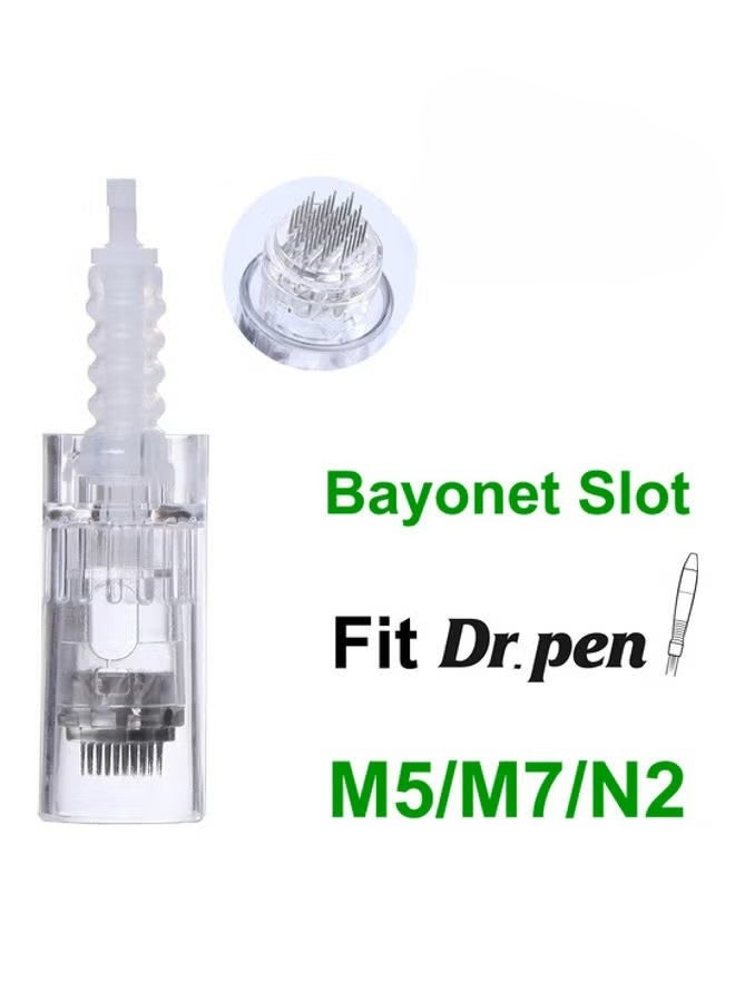 دي آر. بن رؤوس إبر ديرما قابلة للاستبدال 12 دبوس – متوافقة مع Ultima M5 / M7 / MYM / N2، عبوة 25 قطعة، طول 8 سم - Image 2