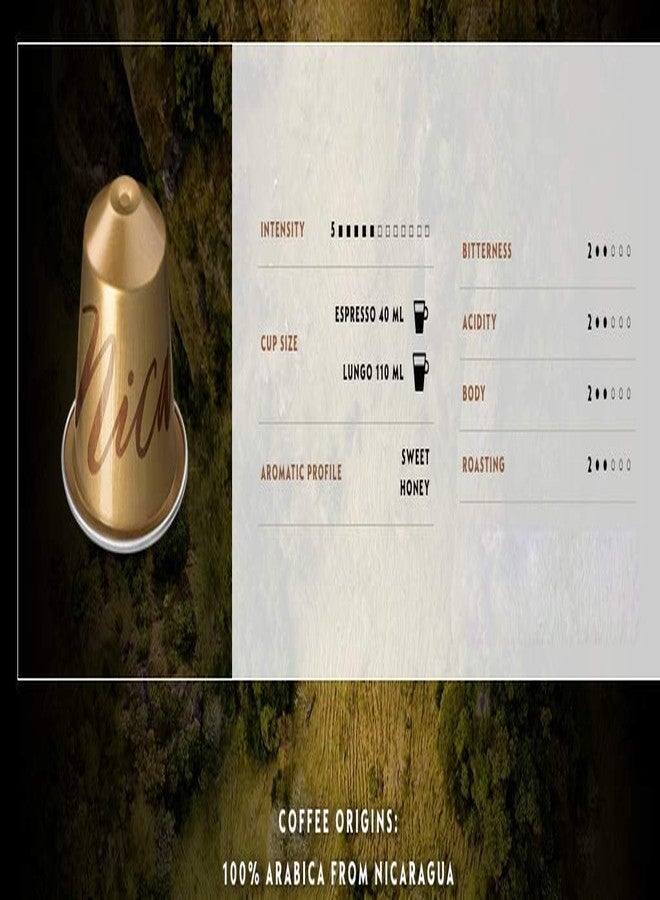 Nespresso Nicaragua Coffee 10 Capsules, 50g - Image 2
