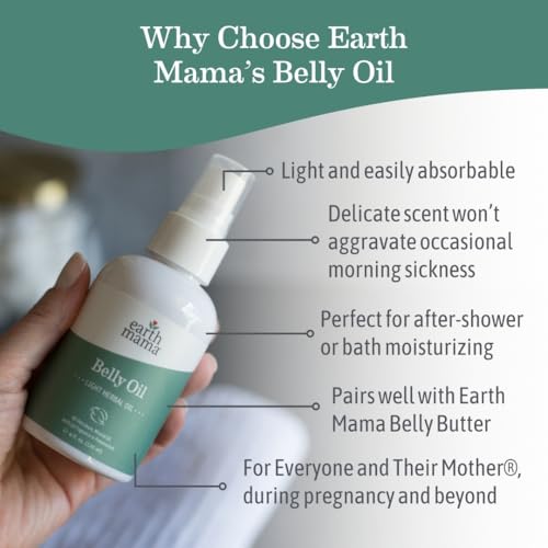 Earth Mama Angel Baby Oil 4 Ounce - Natural Stretch - Image 2