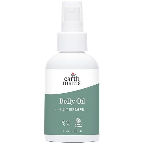 Earth Mama Angel Baby Oil 4 Ounce - Natural Stretch - Image 1