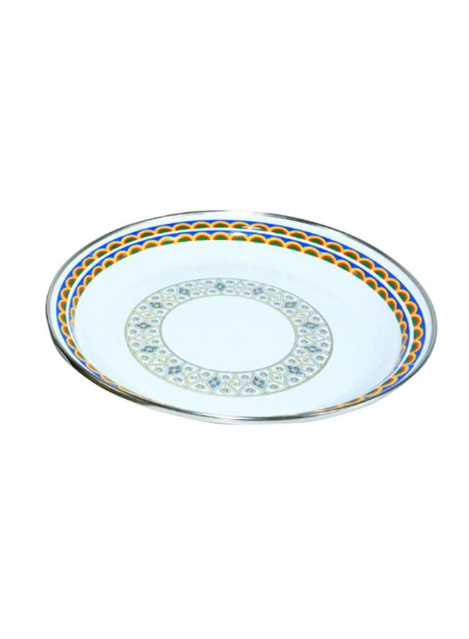 Serving Plate With Heritage Pattern