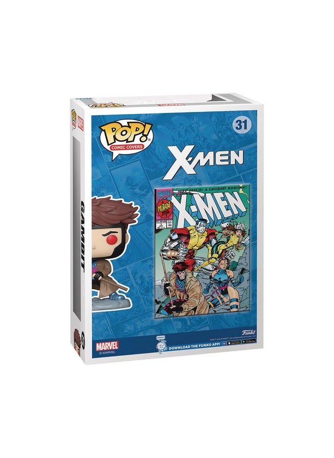 Funko Pop! Comic Cover: Marvel X-Men #1 Gambit PX Vinyl Figure  - Image 3