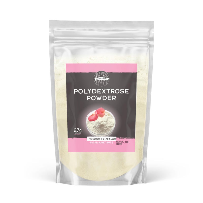BIRCH & MEADOW Birch  Meadow 2lb of Polydextrose Powder Sugar Substitute Stabilizer Thickening Agent - Image 3