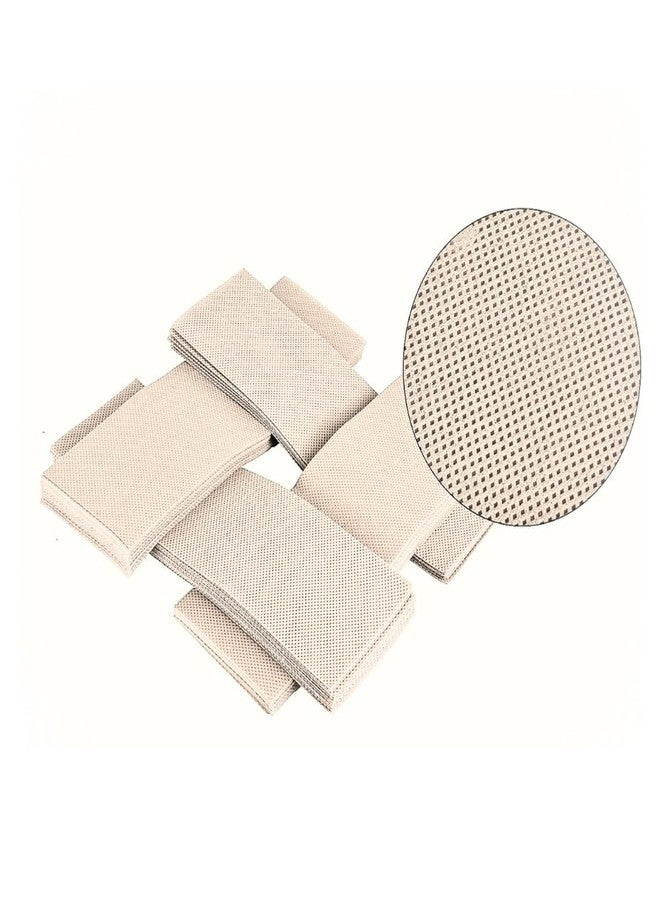 Nidy® Disposable Non-Woven Wax Strips Skin Body Facial Hair Removal Bikini Waxing Strips Fabric for Women Men Arms Legs Underarm Hair Removal Plain Waxing Strips Beige Color 60Pcs - Image 3