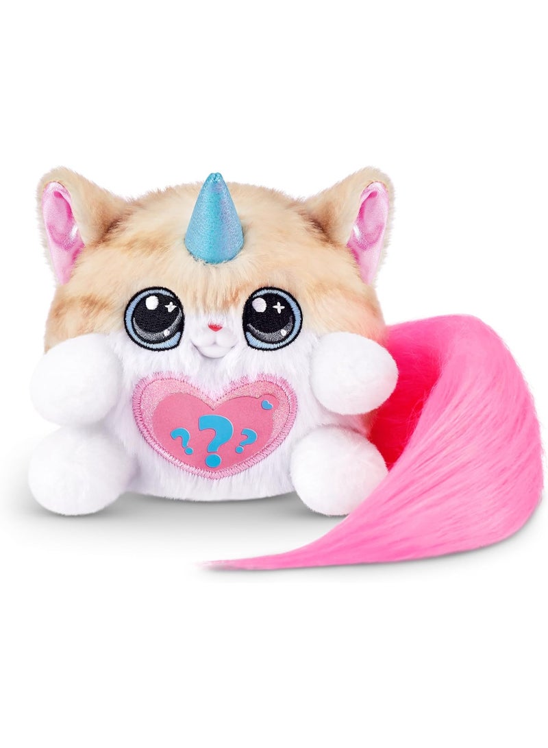 Rainbocorns Kittycorn Surprise Plush (Astrid) – Small Collectible Stuffed Animal Toy with Surprise Accessories for Kids Ages 3+ - Image 3