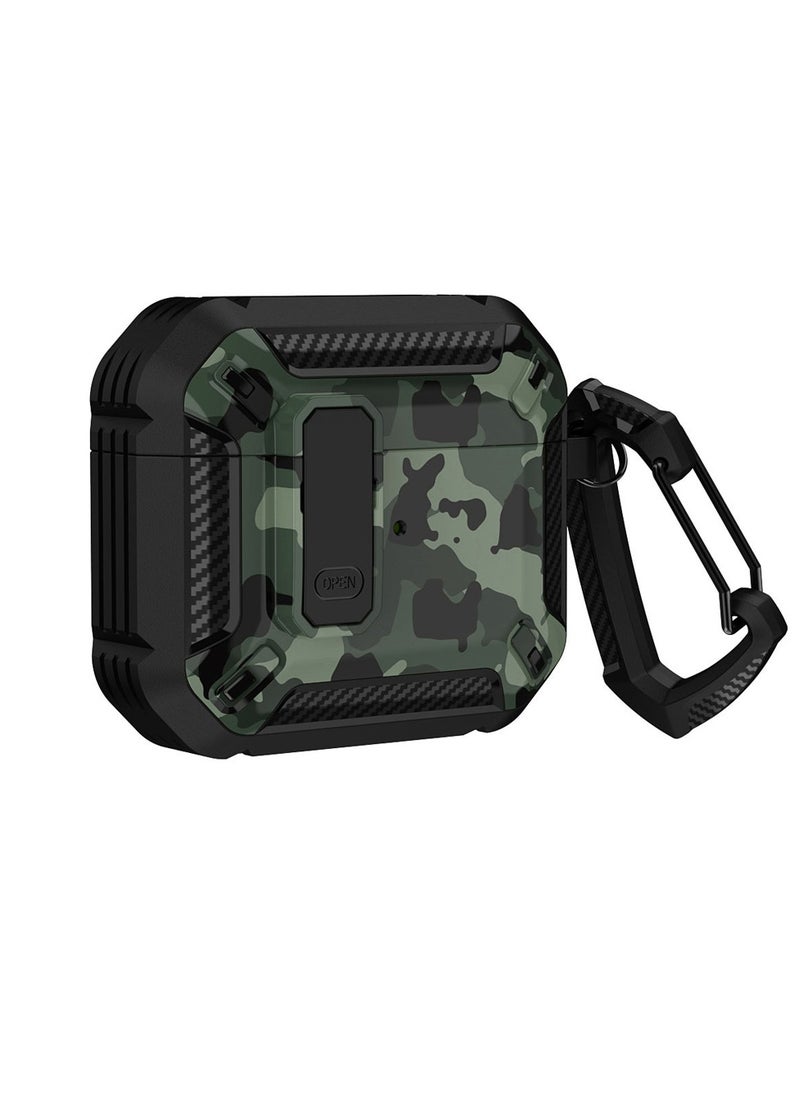 Generic - Airpods Pro 2 Case Cover with Keychain Fashionable Camouflage Pattern Cover - Image 1