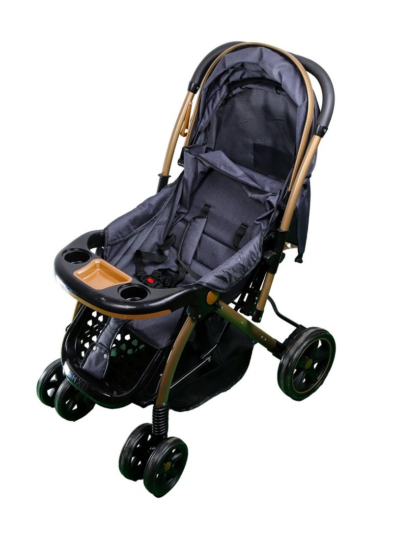 Generic Stroller Baby Multiposition with Suspension Wheels - 615  - Image 1
