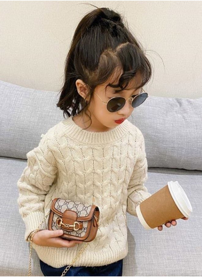 Generic Girls' Fashion Shoulder Crossbody Bag Children's Handbag  12*10*5cm  - Image 3