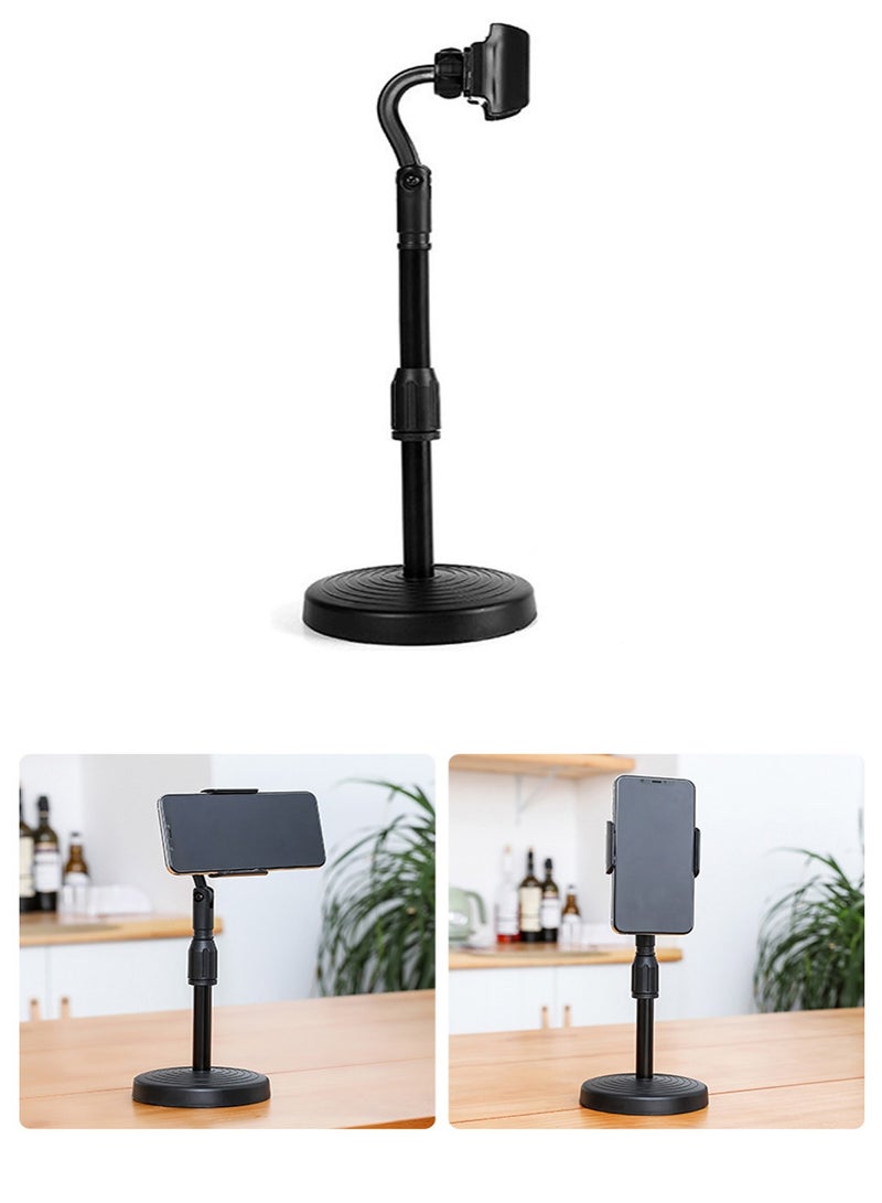 Adjustable Desktop Phone Stand Bracket 360 Degree Rotating Cell Phone Stand Holder for iPhone, Samsung and All Phones - Image 1
