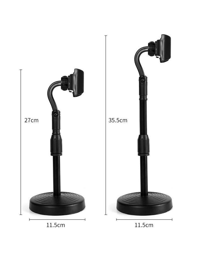 Adjustable Desktop Phone Stand Bracket 360 Degree Rotating Cell Phone Stand Holder for iPhone, Samsung and All Phones - Image 4