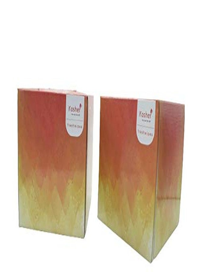 Kosher Dandelion 2 Ply Cube Facial Tissue Box/Car Tissue | Pack of 6 | 80 Pulls per Box (Total 480 pulls) - Image 3