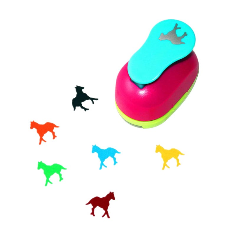 CADY Crafts Punch 1Inch Paper Punches Puncher Horse