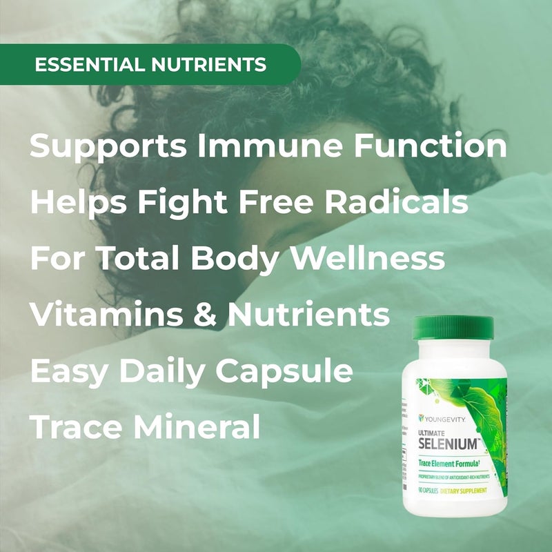 Youngevity Ultimate Selenium  Cofactors  Essential Mineral Supplement for Immune Support Antioxidant Defense Thyroid Function and Cellular Health Iselenomethionine  90 Capsules - Image 4