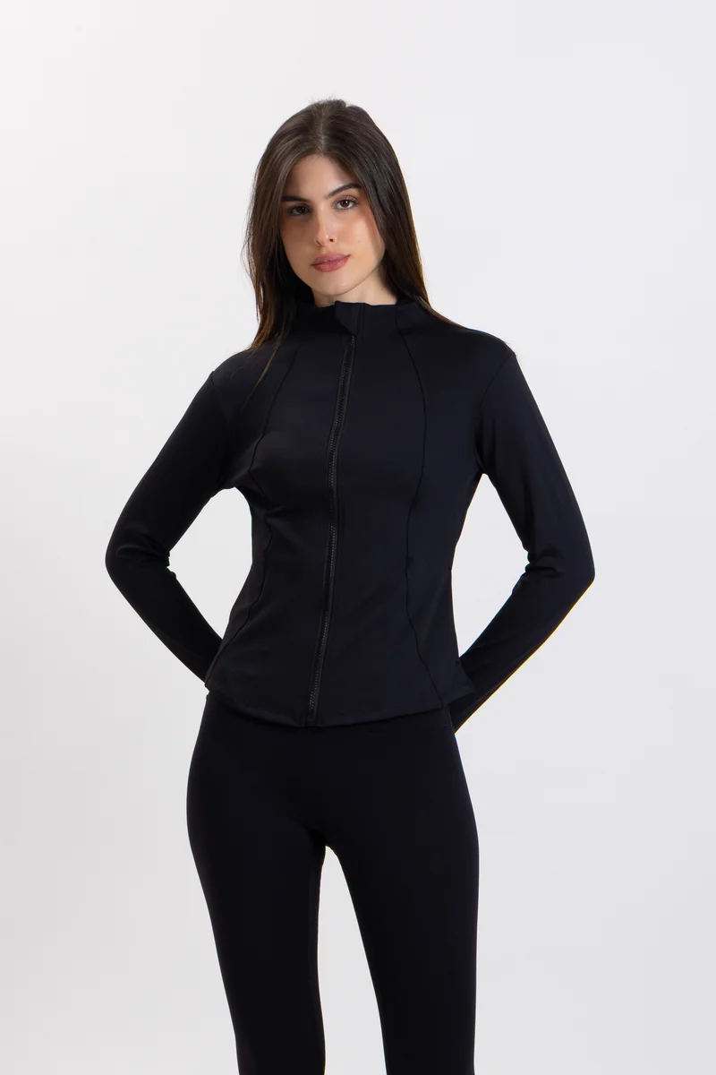 شايبس DETAILED SCULPT ZIP-UP TOP