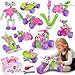 Tsomtto STEM Toys for 4 5 6 7 8 Year Old Girl Birthday Gifts Pink Educational Building Toys for Kids Ages 48 57 810 Stem Activities Construction Toy for Girls 46 68 Creative Games Easter Idea Gift - Image 3