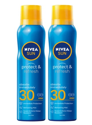 NIVEA SUN Spray, UVA & UVB Protection, Protect & Refresh, SPF 30, 2x200ml - pzsku/Z2FA90F1CCC78071EEF2AZ/45/_/1663917996/5b578140-05bc-46b1-bc20-a812715b542a