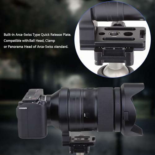 Haoge Lens Collar for Tamron 35-150 mm F/2-2.8 Di III VXD A058 Lens Stand Base Foot Tripod Mount Ring,Built-in Arca Type Quick Release Plate - Image 3