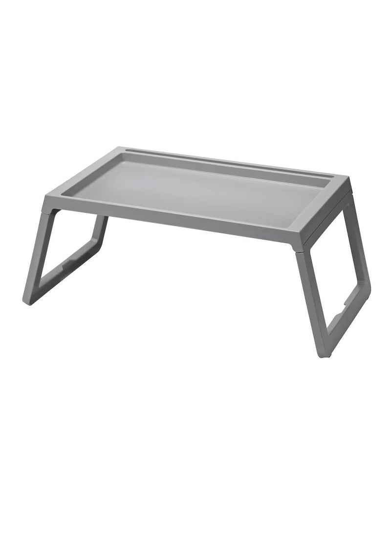 صينية سرير رمادية - Image 1