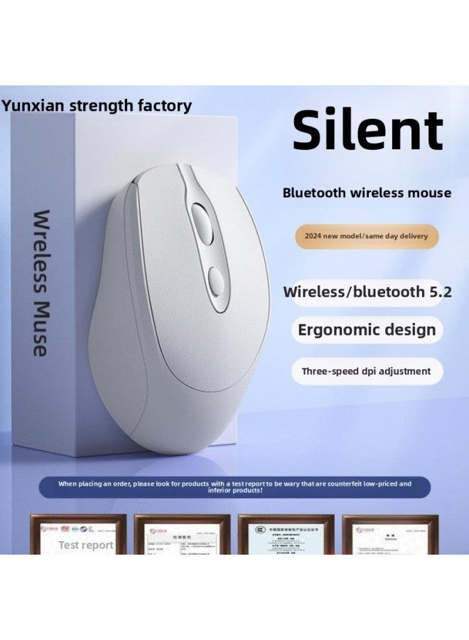 Wireless Mouse Girl Office Silent Silent Charging For Asus HP Lenovo Dell Computer-Specification:[upgraded Lake Green] Dual Mode + Super Long Battery Life Of 100 Days  - Image 2