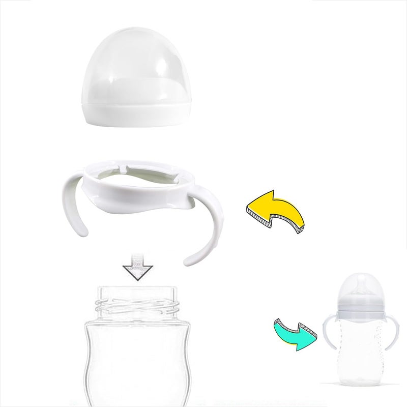 ROMIRUS Bottle Handle Grip for Avent Natural Baby Feeding Bottle (Set of 4) - Image 3