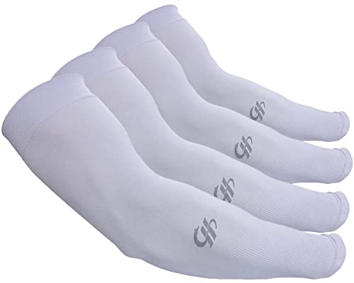 HOPESHINE Arm Sleeves UV Sun Protection Cooling UPF 50+ 4-Pairs for Men Women Cycling, Golf, Outdoor Sports - Image 2
