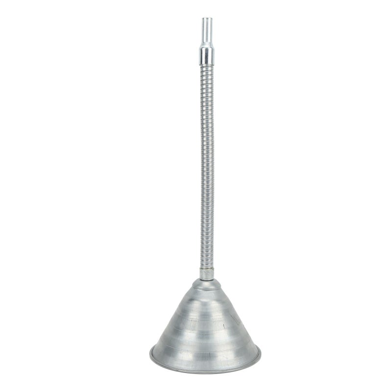Universal Priming Funnel Carbon Steel Spout Funnel with 330mm/12.99in Flexible Hose for Cars Motorcycles Trucks - Image 5